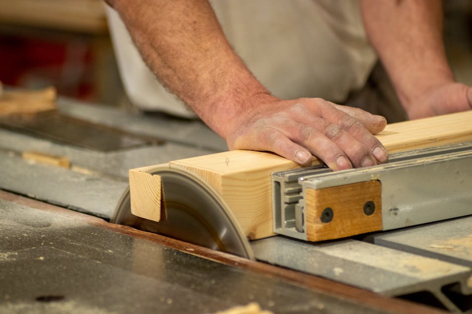 Custom wood cabinet making process